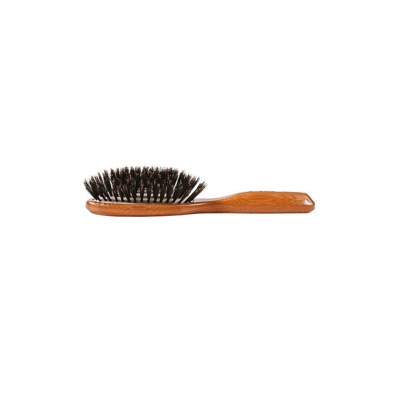 Bass Brushes Shine & Condition Hair Brush with 100% Premium Natural Bristle FIRM Pure Bamboo Handle Small Oval, 5 of 6