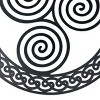 Slickblue Celtic Metal Wall Art – 12" Round Hanging Decor in 8 Irish Designs & 4 Finish Options for Home - 4 of 4