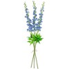 Northlight Real Touch™ Blue Delphinium Artificial Floral Stems, Set of 6 - 40" - image 4 of 4