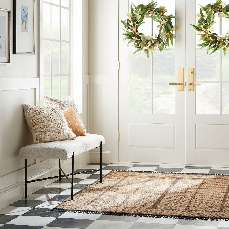 Flatweave Rug Neutral - Threshold™ designed with Studio McGee, 2 of 7
