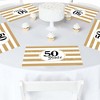 Big Dot of Happiness We Still Do - 50th Wedding Anniversary - Party Table Decorations - Anniversary Party Placemats - Set of 16 - 2 of 4