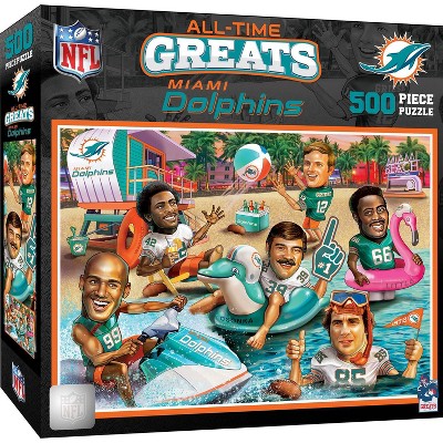 NFL New York Giants All Time Greats 500pc Puzzle Game