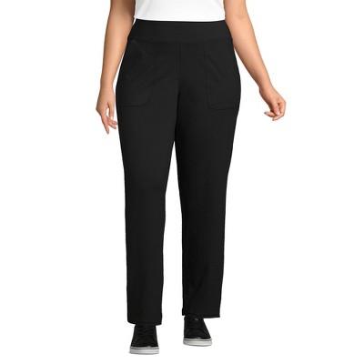 Lands' End Women's Active Hi Impact High Rise Straight Leg Pants