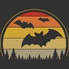 Men's Design By Humans Vintage Retro Vampire Bats Halloween Costume By Chos T-Shirt - 2 of 4