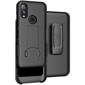 Nakedcellphone Case with Stand and Belt Clip Holster for Kyocera DuraSport 5G Phone - 1 of 4