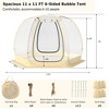 Costway 11 x 11 FT Outdoor Instant Tent Dome Pop up Bubble Tent for 6-10 People - 3 of 4