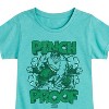 Girls' - Marvel - St Patrick's Day Pinch Proof Fitted Short Sleeve Graphic T-Shirt - 2 of 4