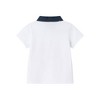 Andy & Evan  Infant White Polo & Seersucker Limes Short Set - 4 of 4