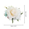 Unique Bargains Women's Lightweight Simulated Flowers Side Comb 1 Pc - 2 of 4
