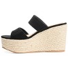 Journee Collection Womens Ilyana Tru Comfort Foam Wedge Heel Espadrille Sandals Black 11 - 2 of 4