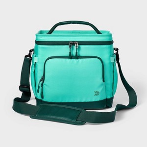 10.4L Soft Sided 12 Cans/11 qt Cooler Green - All In Motion™ : Target