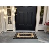 A1HC Natural Coir and Rubber Large Welcome Doormat, 18"x30", Easy to Clean Front Door Entry Doormat - 4 of 4
