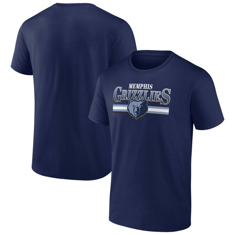 NBA Memphis Grizzlies Men&#39;s Short Sleeve Double T-Shirt, 1 of 4
