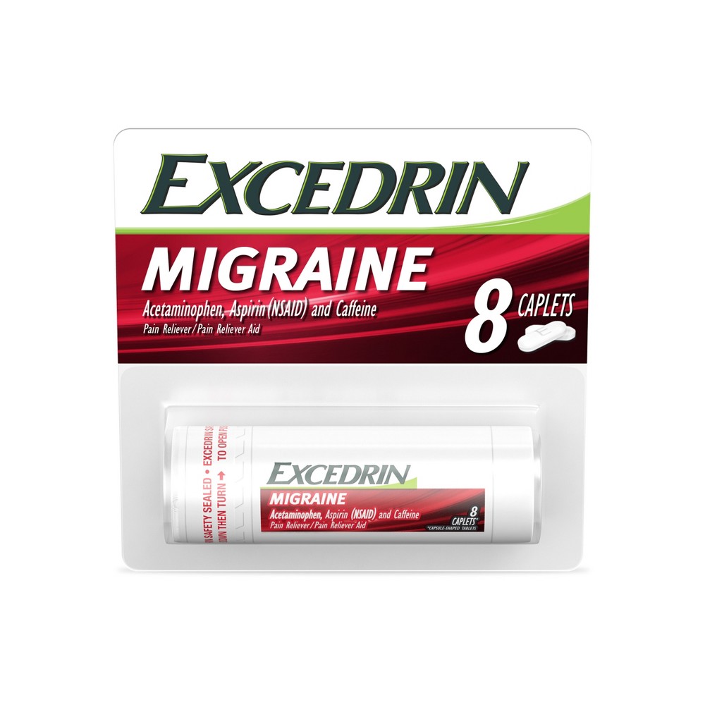 Excedrin Migraine Caplets - Acetaminophen - 8ct