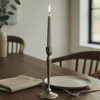 Modern Metal Taper Candle Holder for Home Decor - Decorative Candlestick Holder for Table Centerpieces or Living Room Decor - 3 of 4