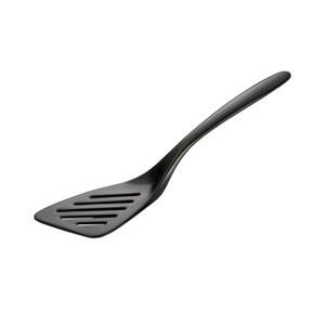 Hutzler 7.25 Inch Mini Melamine Angled Slotted Turner Spatula - 1 of 1