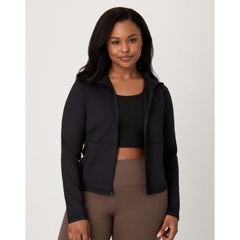 Hanes Moves Women's Studio Jacket Black M