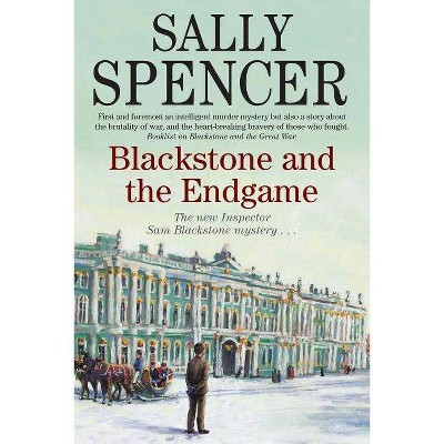 Blackstone and the Endgame - (Sam Blackstone Mystery) Large Print by  Sally Spencer (Hardcover)