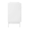 Modway Render 47" MDF and Particleboard Bathroom Vanity Cabinet in White - 2 of 4