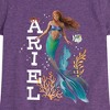 Girls' - Disney - Ariel Fitted Short Sleeve Graphic T-Shirt - 2 of 4