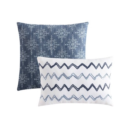 Riverbrook Home 5pc Queen Jessup Comforter Bedding Set Blue: Includes Decorative Pillows & Shams, Machine Washable — фото 5