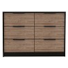 NicBex 3 Drawers Dresser with Superior Top Modern Closet Storage Dresser for Closet for Bedroom, Living Room, Hallway - 3 of 4
