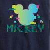 Boys' - Disney - 8 Bit Mickey Graphic Long Sleeve Fleece Sweatshirt - 2 of 4
