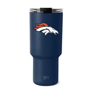 NFL Denver Broncos Simple Modern Trek Portable Drinkware - 30oz - 1 of 4