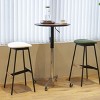 PAGED Coffee Table Simple Aluminum Bar Table with Height Adjustable Modern Movable Stand Desk for Bederoom and Living Room - 2 of 4