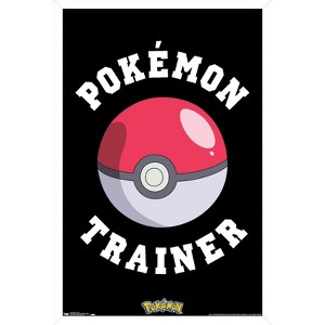 Trends International Pokémon - Trainer Framed Wall Poster Prints - 1 of 4