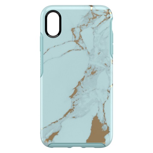 Otterbox Apple Iphone Xs Max Symmetry Case Teal Marble Target