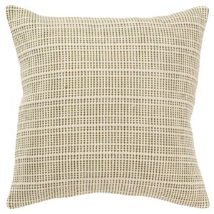 20"x20" Oversize Striped Square Throw Pillow Cover - Rizzy Home - 1 of 4