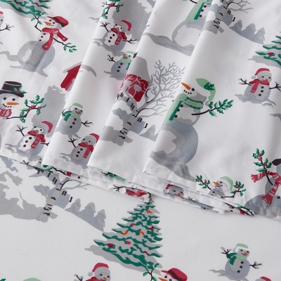 Winter Wonderland Twin Ultra-Soft Microfiber Sheet Set
