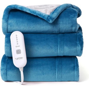 Electric Heated Throw Blanket - 4 Heat Levels, 4H Auto Off, Machine Washable, ETL Certified for Home & Office - 1 of 4