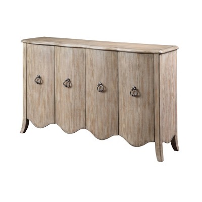 Ramsey 4 Door Credenza Brown - Treasure Trove Accents