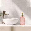 Unique Bargains Convenient Vertical Stripe Soap Dispenser 13.53oz 1 Pc - 2 of 4