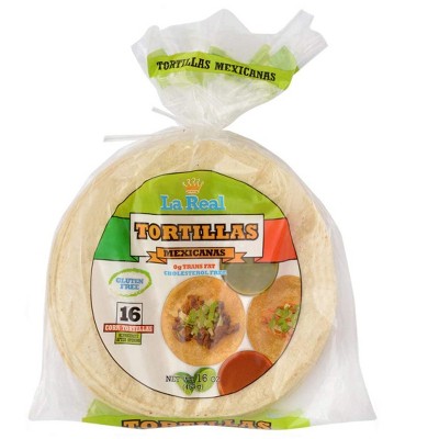 La Real Mexican Corn Tortilla - 25 pack, 16 oz