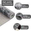 Washable Area Rug, Soft Fluffy Abstract Floor Carpet, Plush Accent Mat for Living Room Bedroom Kitchen Dining Room Office Nursery - 2 of 4
