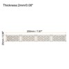 Unique Bargains Wood Miniature Decorative DIY Garden Fence 7.87 Inch Wood 2 Pcs - 2 of 4
