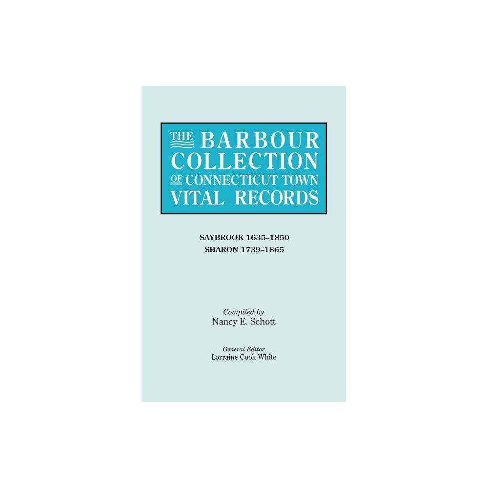ISBN 9780806316536 product image for The Barbour Collection of Connecticut Town Vital Records. Volume 38 - by Lorrain | upcitemdb.com