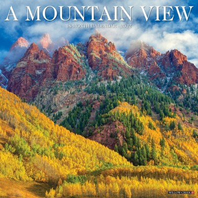 2022 Wall Calendar Mountain View - Willow Creek Press