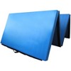 Gulches Folding aerobics mat, extra thick high-density gymnastics mat, tear-resistant aerobics mat for mixed martial arts, stretching, gymnastics - 3 of 4