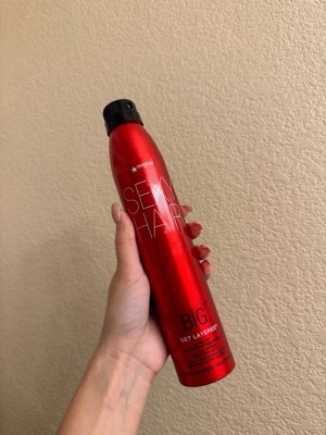  SexyHair Big Spray & Play Volumizing Hairspray, 16 Oz, Hold  and Shine, Up to 72 Hour Humidity Resistance