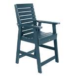 Weatherly Outdoor Counter Arm Chair - highwood