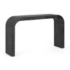 Sleek Modern Console Table with Natural Wood Texture, Elegant Console Table for Hallway, Living Room, or Home Office-Maison Boucle - 4 of 4
