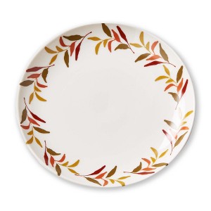 tag Autumn Botanical Appetizer Plate - 1 of 2