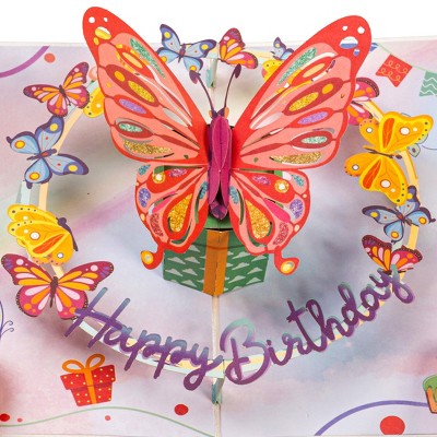 Paper Love 3D Birthday Pop Up Card