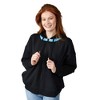 Chococat Cosplay Long Sleeve Women's Black Zip Hoodie - 2 of 4