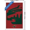 Trends International NHL Minnesota Wild - Logo 25 Framed Wall Poster Prints - 3 of 4