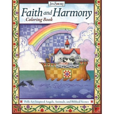 Faith and Harmony Coloring Book - by  Jim Shore (Paperback)